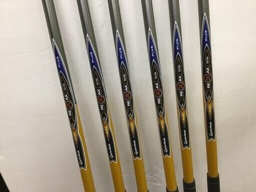 TaylorMade R7 Draw 6pcs 5-9+Pw Iron Set RE-AX 55 Plus Flex S Right Handed