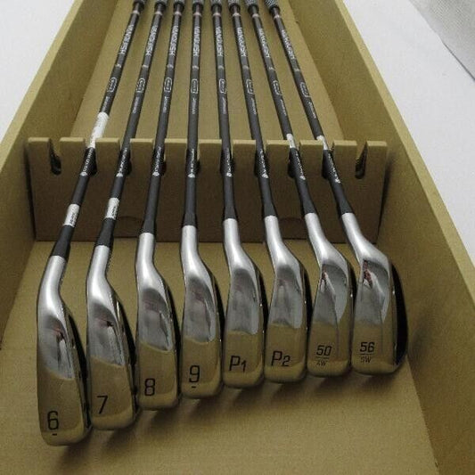 Bridgestone 245MAX 8pcs 6-Pw1-Pw2-50-56 Iron Set VANQUISH BSi for MAX Flex Stiff