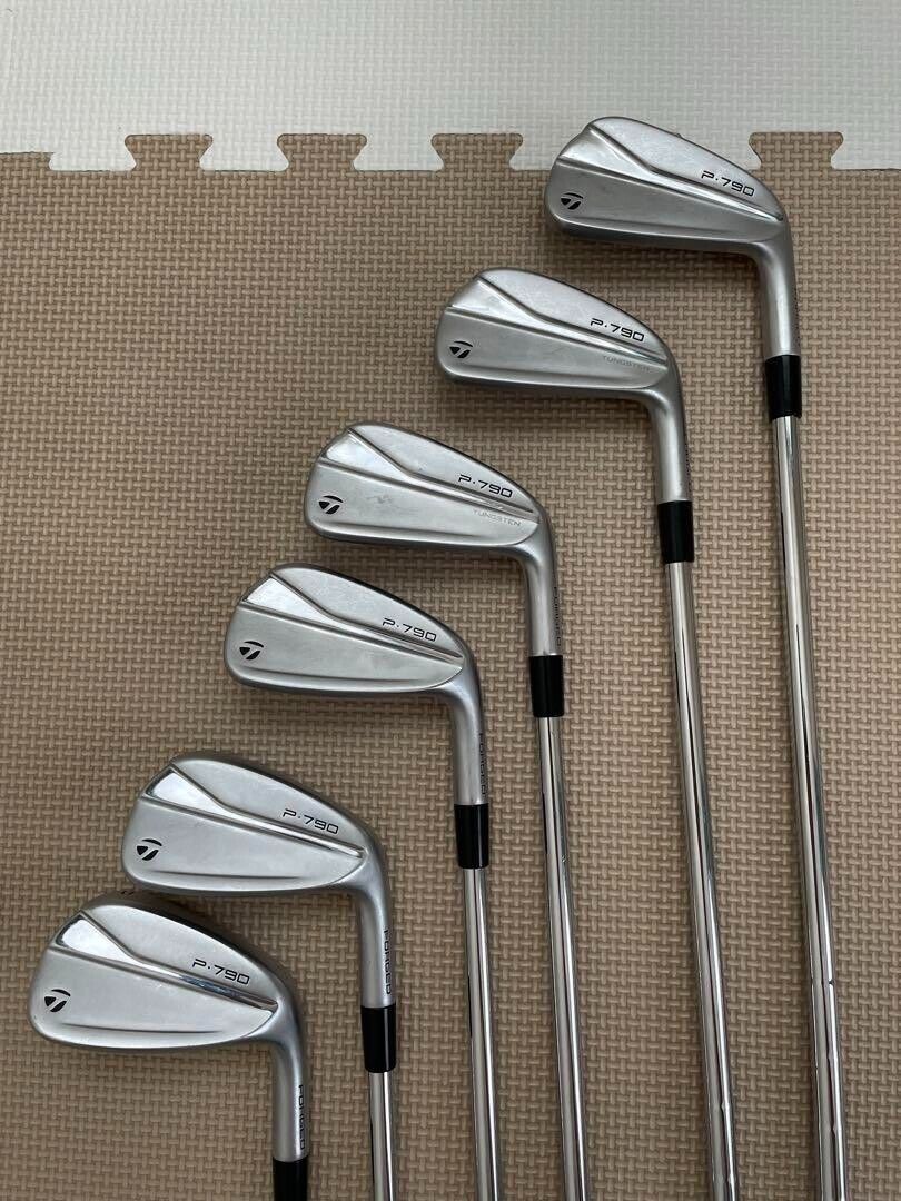 TaylorMade P790 2021 6pcs 5-Pw Iron Set N.S.Pro 950GH Flex Stiff Steel Shaft