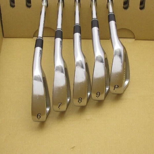 PRGR RS FORGED 2018 5pcs 6-Pw Iron Set Spec SteelⅢ Ver.2 M-40 Flex Stiff Regular