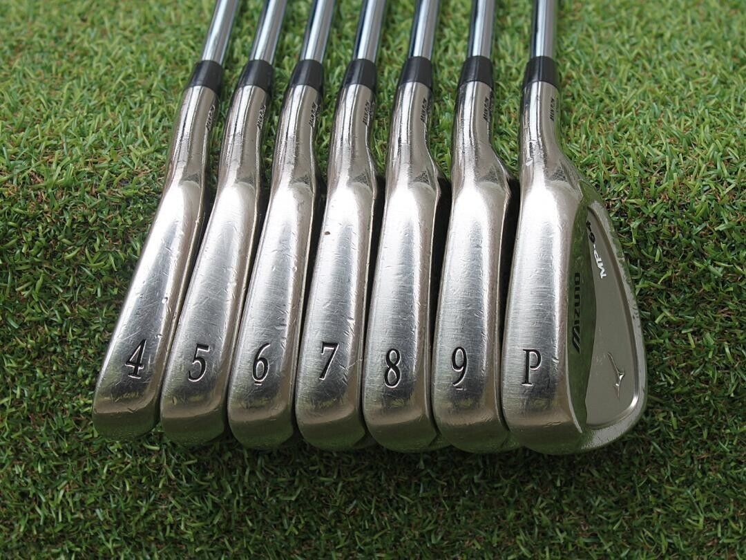 Mizuno MP-64 2012 7pcs 4-PW Iron Set N.S.Pro 1050GH Flex Stiff Steel Shaft