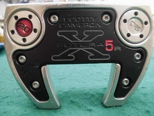 Scotty Cameron FUTURA X5R 33in Putter Steel Shaft Right Handed Head Cover