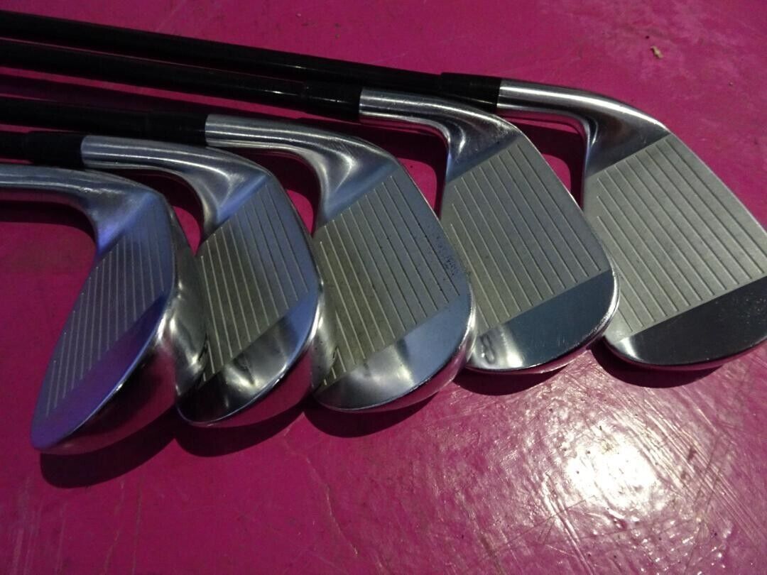 Titleist VG3 TYPE-E 2014 5pcs 6-PW Iron Set VGi60 Flex Stiff Steel Shaft