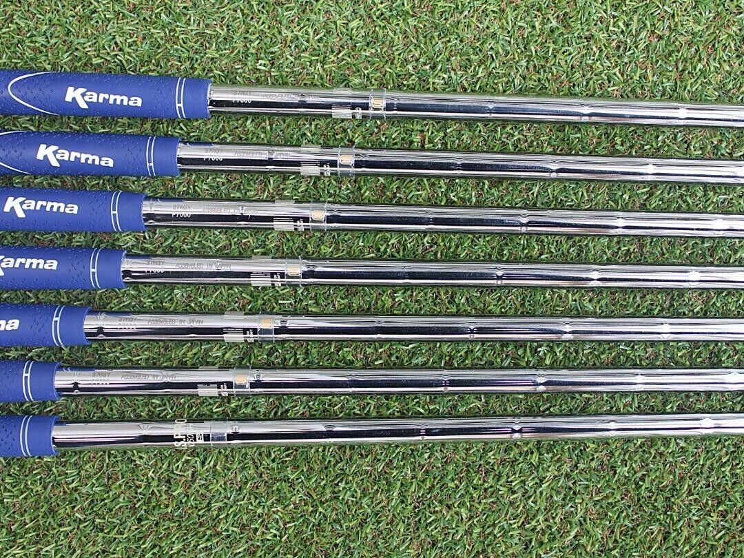 Mizuno MP-64 2012 7pcs 4-PW Iron Set N.S.Pro 1050GH Flex Stiff Steel Shaft