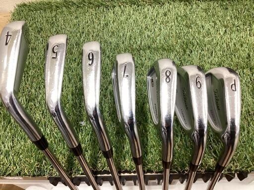 Titleist CB 716 7pcs 4-9-Pw Iron Set Dynamic Gold AMT S200 Flex S RH