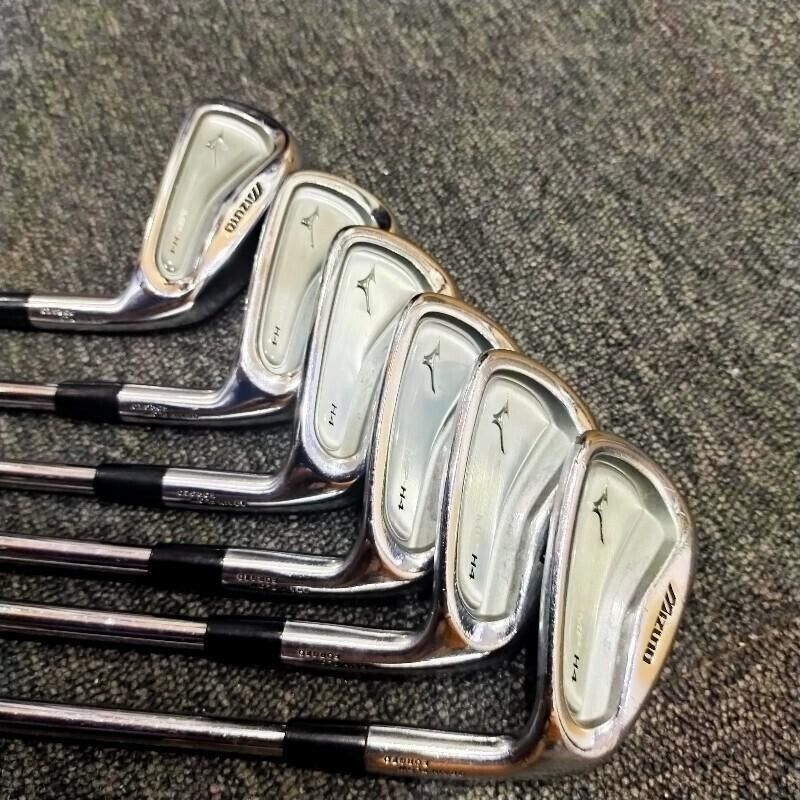 Mizuno MP-H4 2012 6pcs 5-Pw Iron Set Dynamic Gold S200 Flex Stiff Steel Shaft