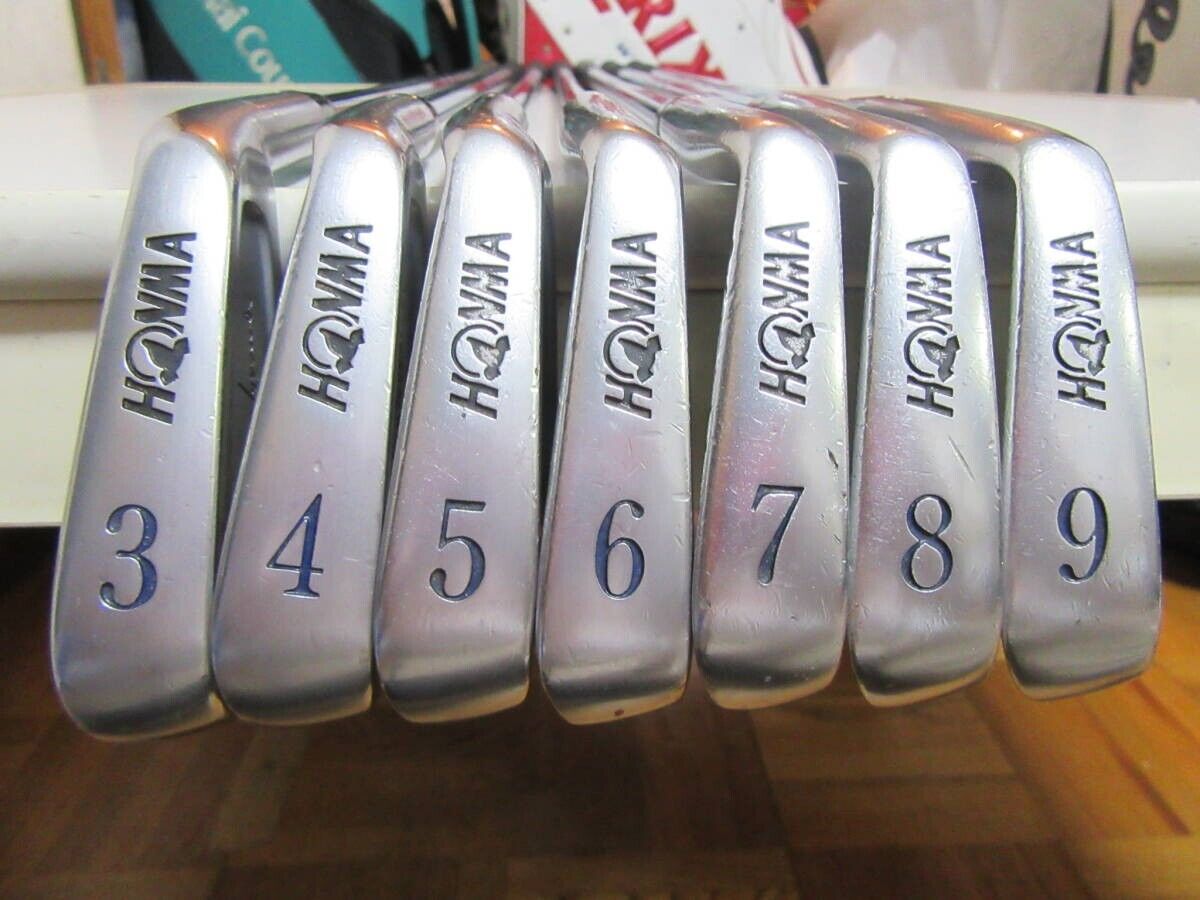 HONMA LB-737 PRO SPECIAL 7pcs 3-9 Iron Set Dynamic Gold LITE R300 Flex Regular