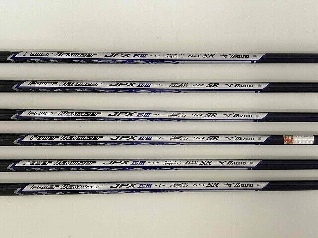 Mizuno JPX EIII HOT METAL 6Pcs 5-9+Pw iron set JPX EIII-I Flex Stiff Regular