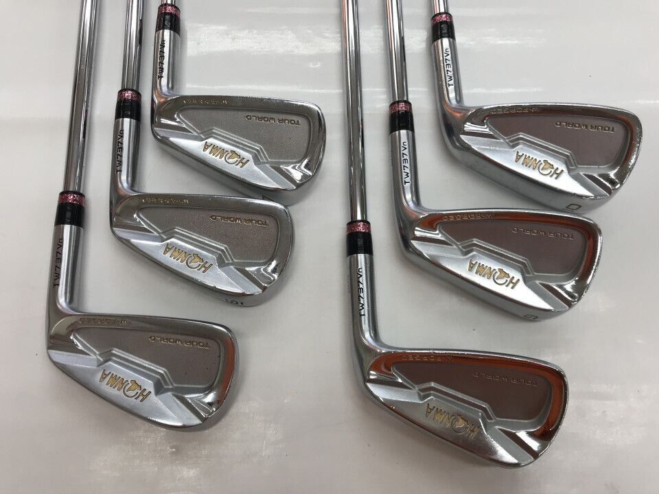 HONMA TOUR WORLD TW737Vn 6pcs 5-10 Iron Set Dynamic Gold PRO S200 Flex Stiff