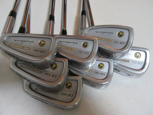 HONMA LB-737 PRO SPECIAL 7pcs 3-9 Iron Set Dynamic Gold LITE R300 Flex Regular