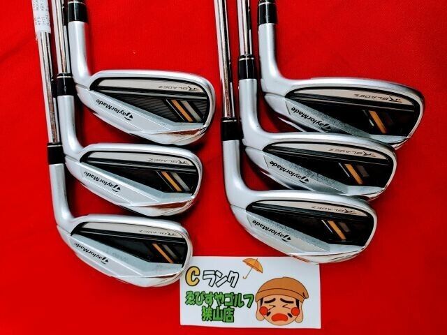 TaylorMade ROCKETBLADEZ 6pcs 5-Pw Iron Set KBS C-TAPER90 Flex Stiff