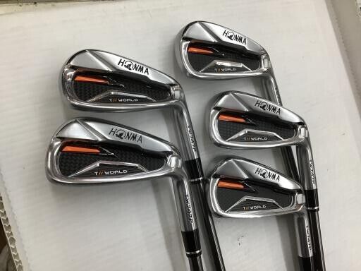 HONMA TOUR WORLD TW747P 5pcs 6-10 Iron Set VIZARD For TW747 50 Flex Regular