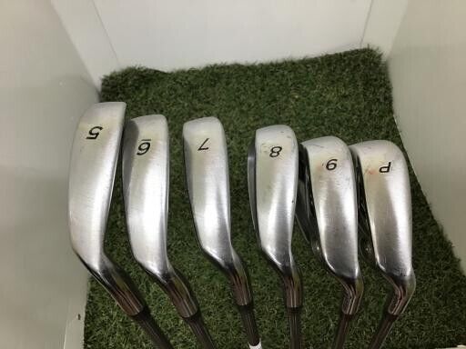 TaylorMade R7 Draw 6pcs 5-9+Pw Iron Set RE-AX 55 Plus Flex S Right Handed