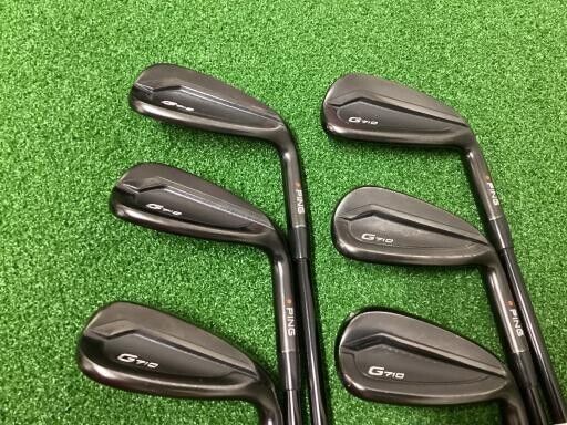 Ping G710 6Pcs 7-9+W+Uw+Sw Iron Set ALTA DISTANZA BLACK 40 Flex Regular