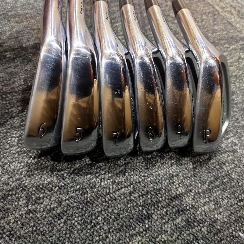 Mizuno MP-H4 2012 6pcs 5-Pw Iron Set Dynamic Gold S200 Flex Stiff Steel Shaft