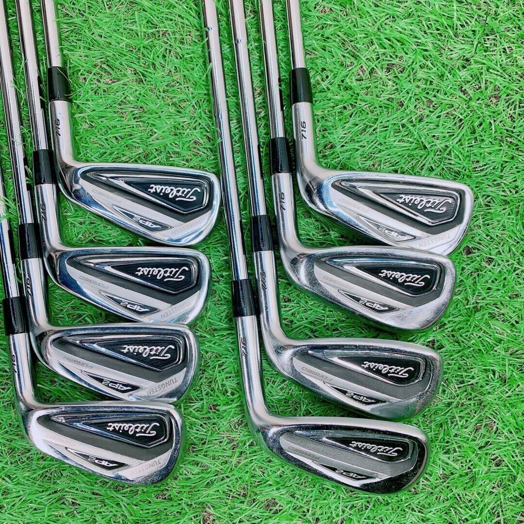 Titleist AP2 716 2015 8pcs 3-Pw Iron Set Dynamic Gold R300 Flex Regular