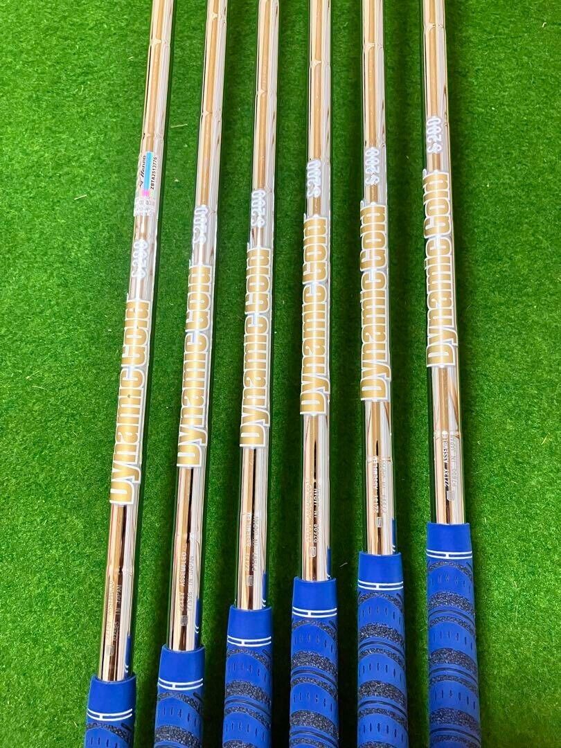 Mizuno Pro 223 2021 6pcs 5-Pw Iron Set Dynamic Gold HT S200 Flex Stiff