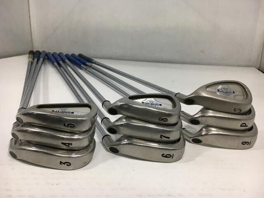 Callaway STEELHEAD X-14 9Pcs 3-9+Pw+Sw iron set Steel Shaft Flex Stiff