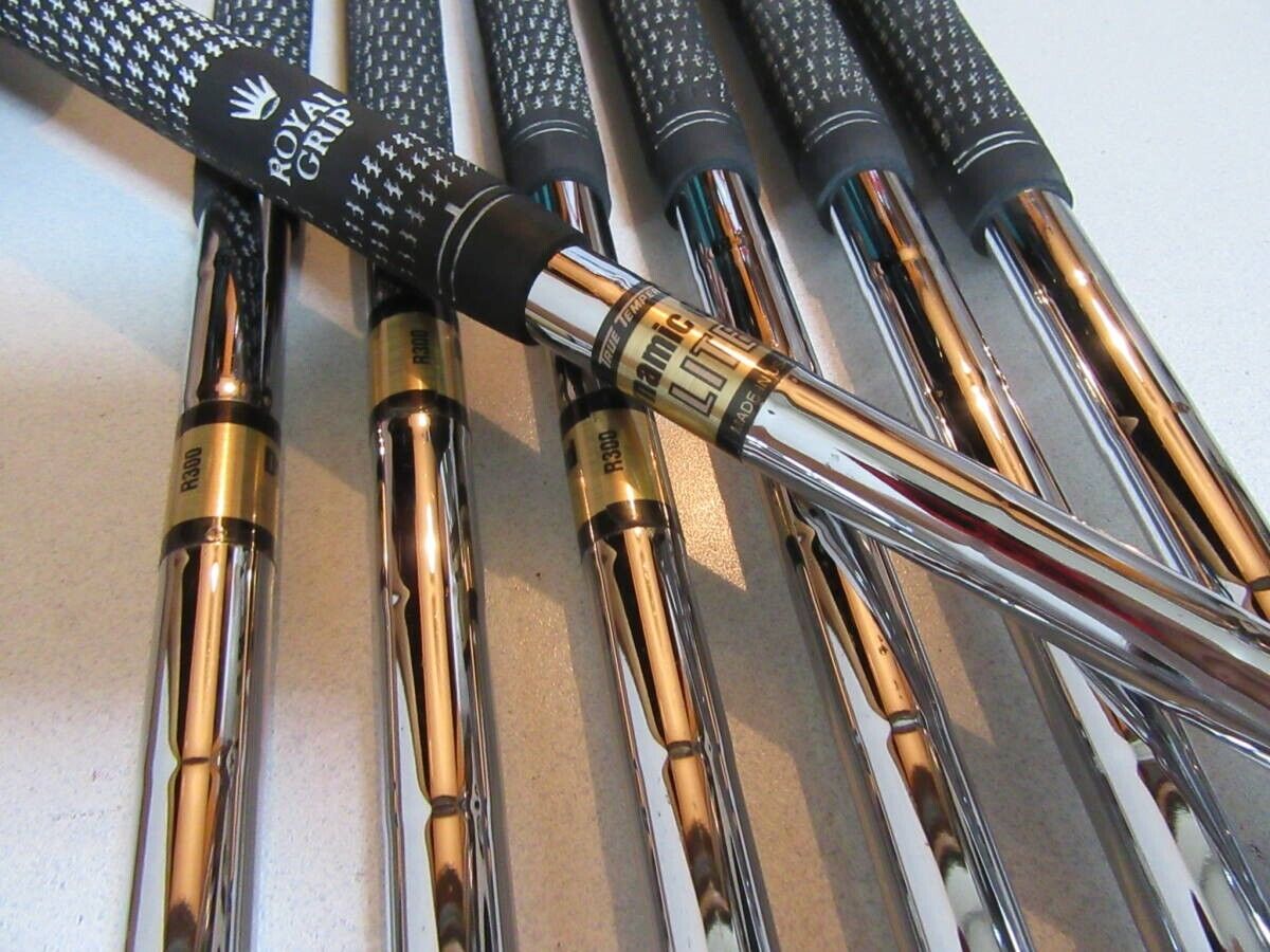 HONMA LB-737 PRO SPECIAL 7pcs 3-9 Iron Set Dynamic Gold LITE R300 Flex Regular