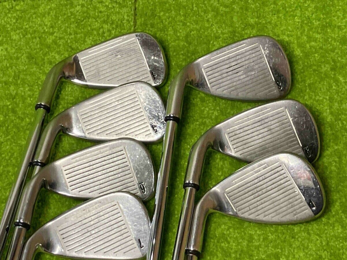 Callaway X-22 2008 7pcs 4-PW Iron Set N.S.Pro 950GH Flex Stiff Steel Shaft