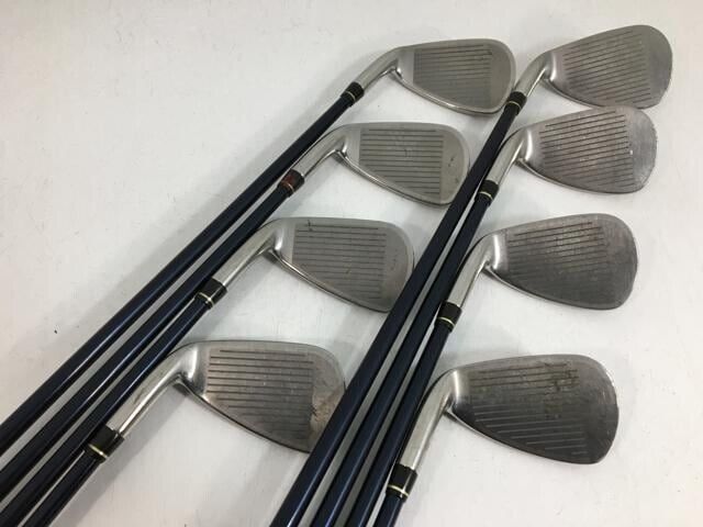 Mizuno JPX E500 8pcs 5-9-Pw-Aw-Sw Iron Set HT Graphite Flex SR Right Handed