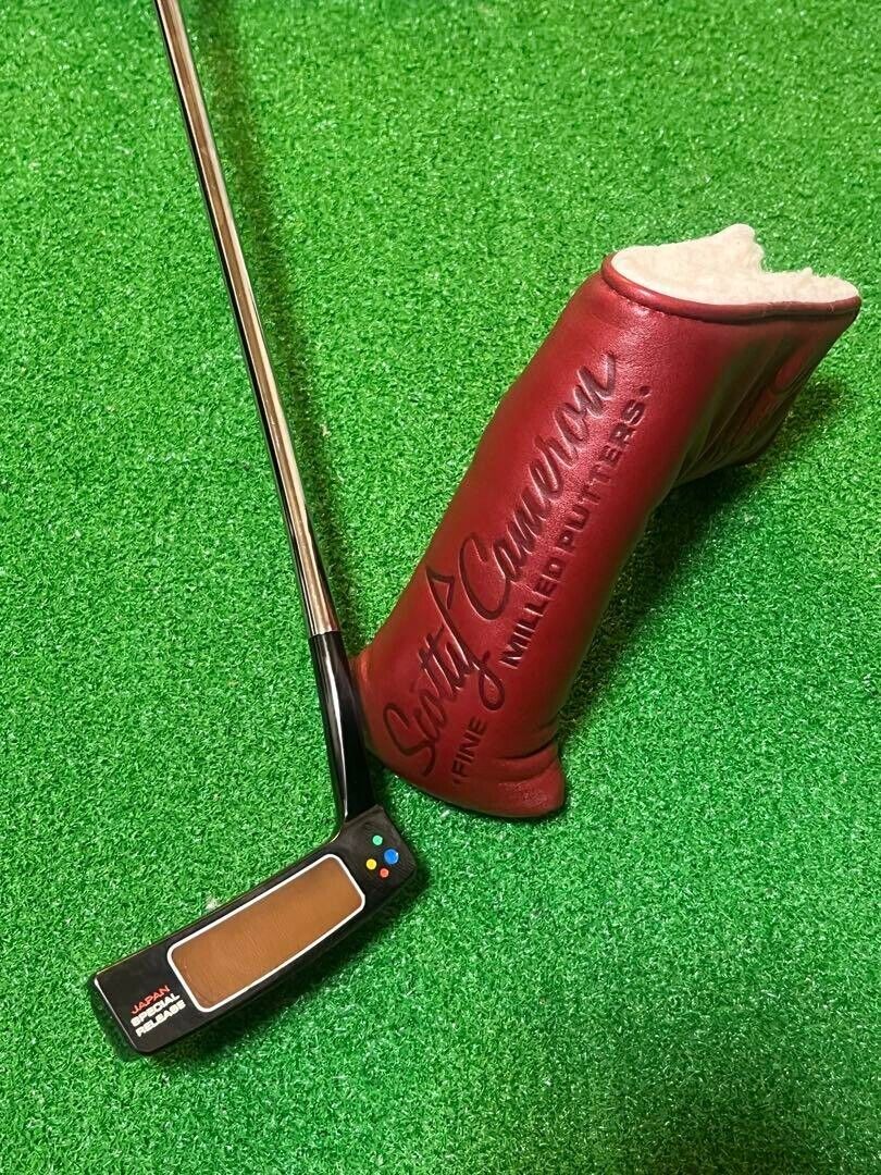 Scotty Cameron Buttonback Del Mar 34in Putter Right Handed with Head Cover