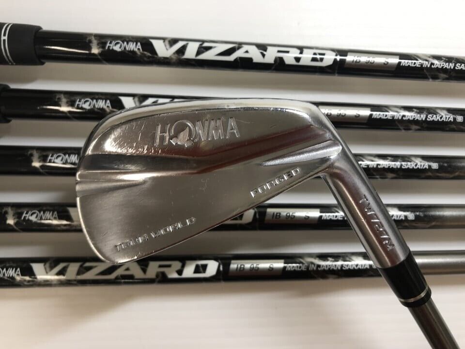 HONMA TOUR WORLD TW727M 6pcs 5-10 Iron Set VIZARD IB 95 Flex Stiff