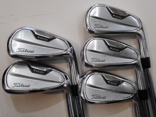 Titleist T200 2021 5pcs 6-Pw Iron Set N.S.Pro 880 AMC Flex Stiff Steel Shaft