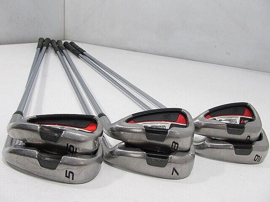 COBRA KING COBRA S9 2008 6pcs 5-Pw Iron Set N.S.PRO 900XH Flex Stiff