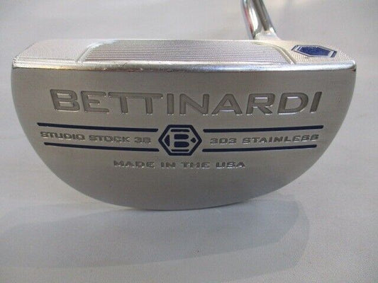 BETTINARDI STUDIO STOCK 38 34 in 2019 Putter Right Handed With Head Cover