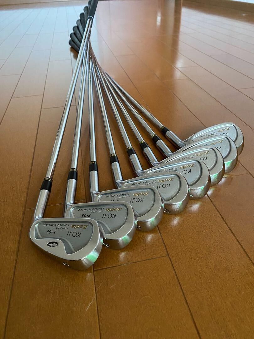 Zodia Z101 PRO 8pcs 3-PW Iron Set KM Steel Shaft