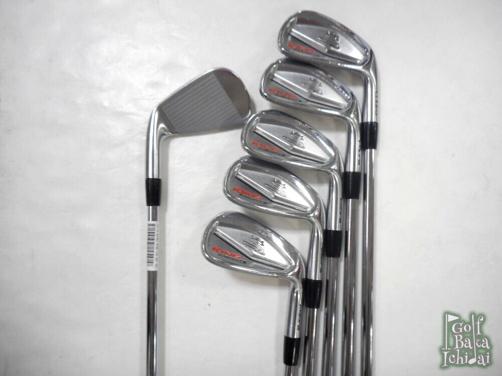 Cobra KING FORGED CB 6Pcs 5-9+Pw Iron Set Dynamic Gold S200 Flex Stiff