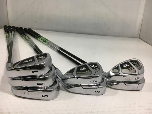 Callaway EPIC STAR 7pcs 5-Pw,Gw Iron Set Speeder EVOLUTION Flex Regular