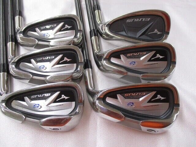 Mizuno EURUS G6 2020 6pcs 6-9+PW+50 Iron Set EXSAR Flex Regular Graphite