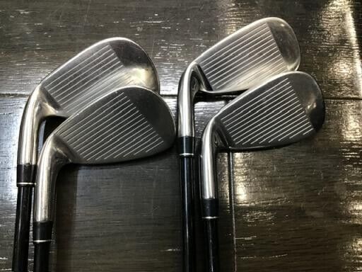 TaylorMade BURNER SUPER LAUNCH 4Pcs 7-9+Pw Iron Set FUBUKI 50 Flex Regular