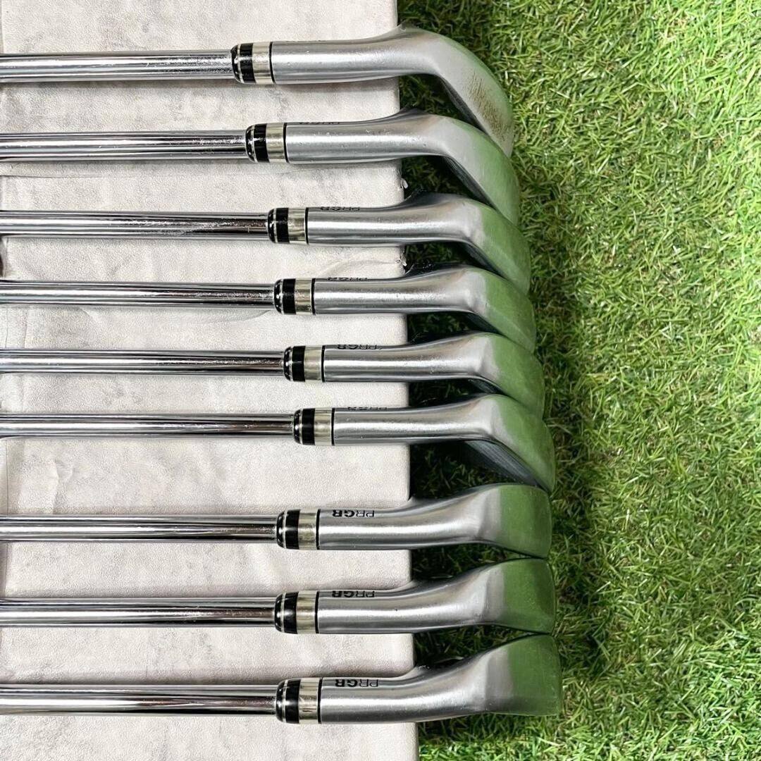 PRGR egg 2019 9pcs 5-Pw-Aw-AS-Sw Iron Set N.S.PRO PRGR 080 M40 Flex StiffRegular