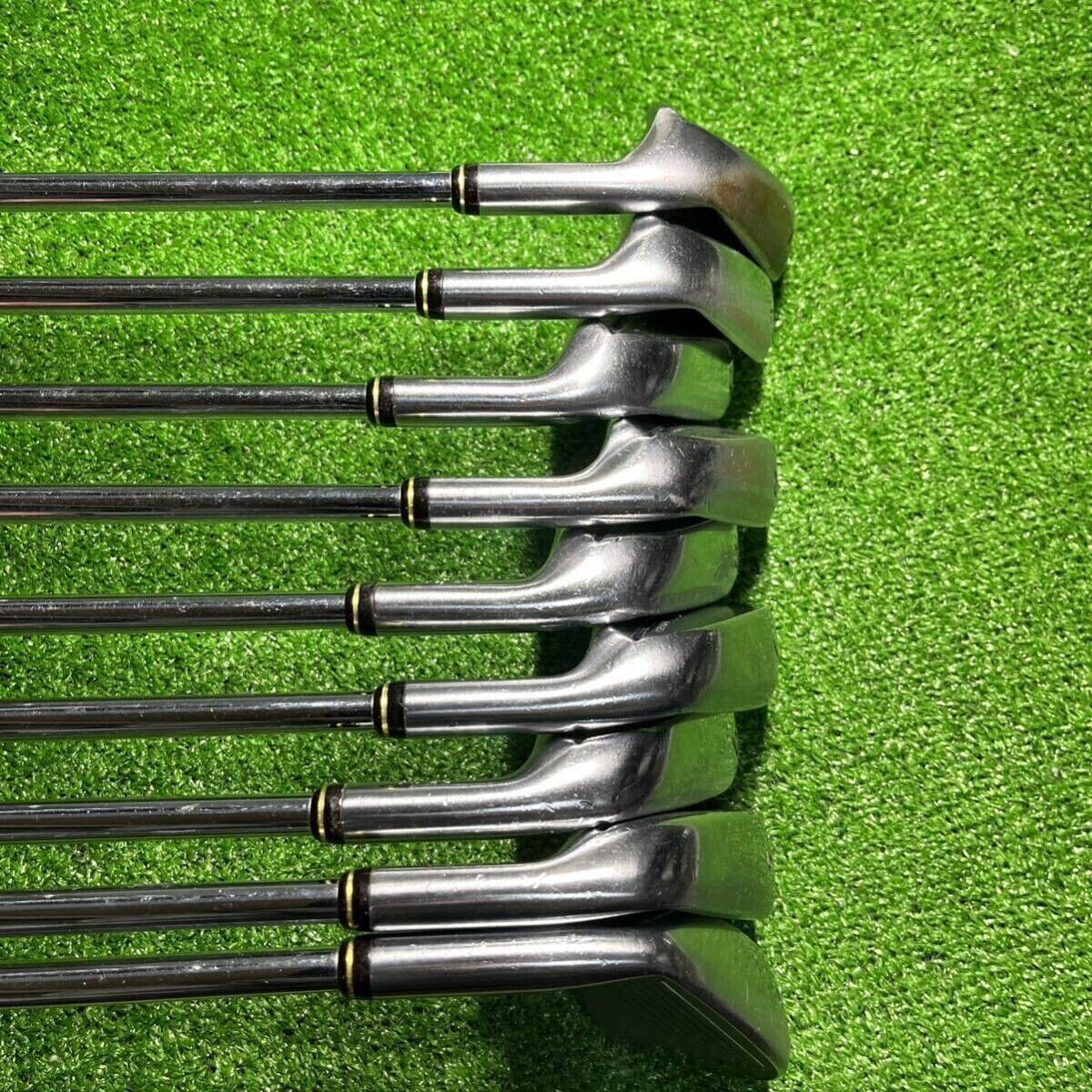 PRGR 901 SPEED 9pcs 4-Pw-Aw-Sw Iron Set Original Steel Flex M-43