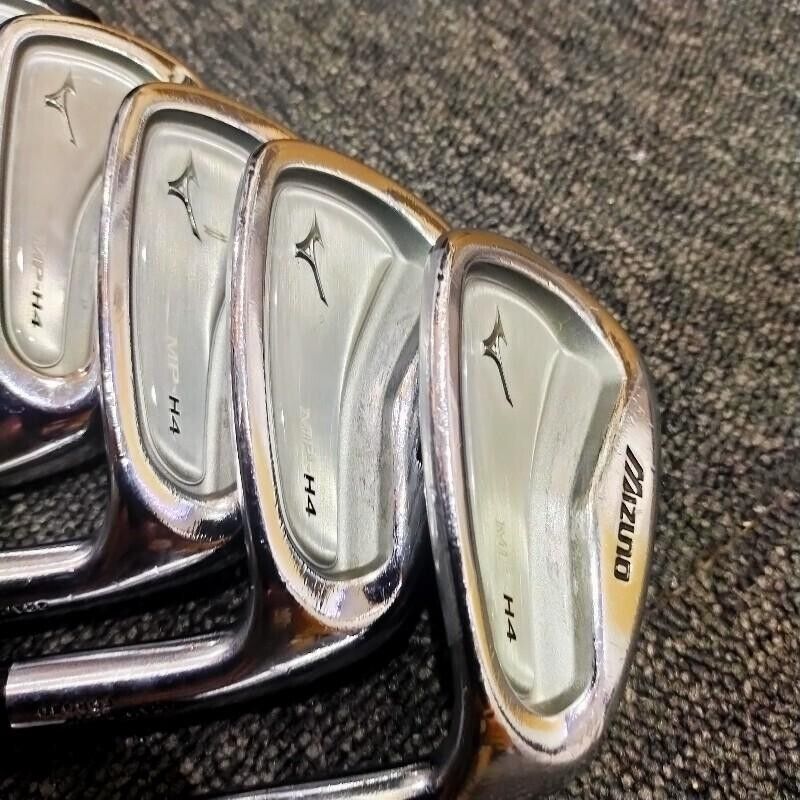 Mizuno MP-H4 2012 6pcs 5-Pw Iron Set Dynamic Gold S200 Flex Stiff Steel Shaft