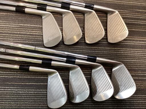 Mizuno MP-64 8Pcs 3-9+Pw iron set Dynamic Gold S400 Flex Stiff