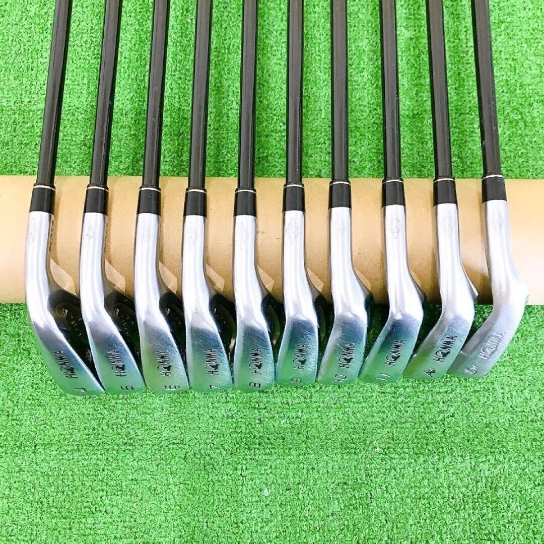 HONMA BERES IS-02 10pcs 4-10-11-Aw-Sw Iron Set ARMRQ6 49 Flex Regular