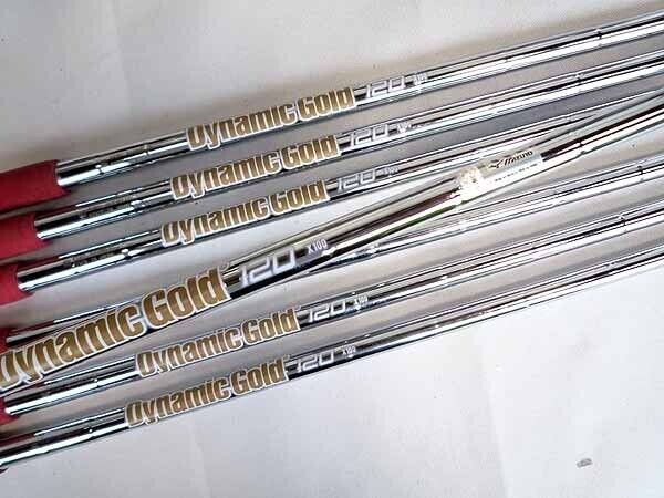 MIZUNO Pro241 7Pcs 4-9+Pw iron set DynamicGold 120 X100 Flex Extra