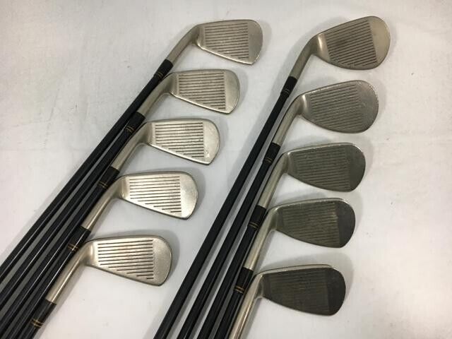 Titleist DCI TOUR BLADE 10pcs 3-9-Pw-Aw-Sw Iron Set Original Carbon Flex R RH