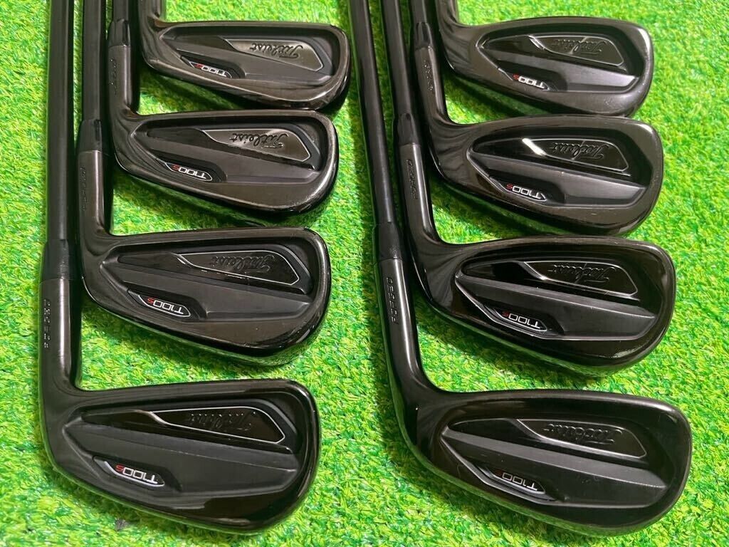 Titleist T100S BLACK 2020 8pcs 4-Pw+48 Iron Set PROJECT X LZ 6.0 Flex 6.0