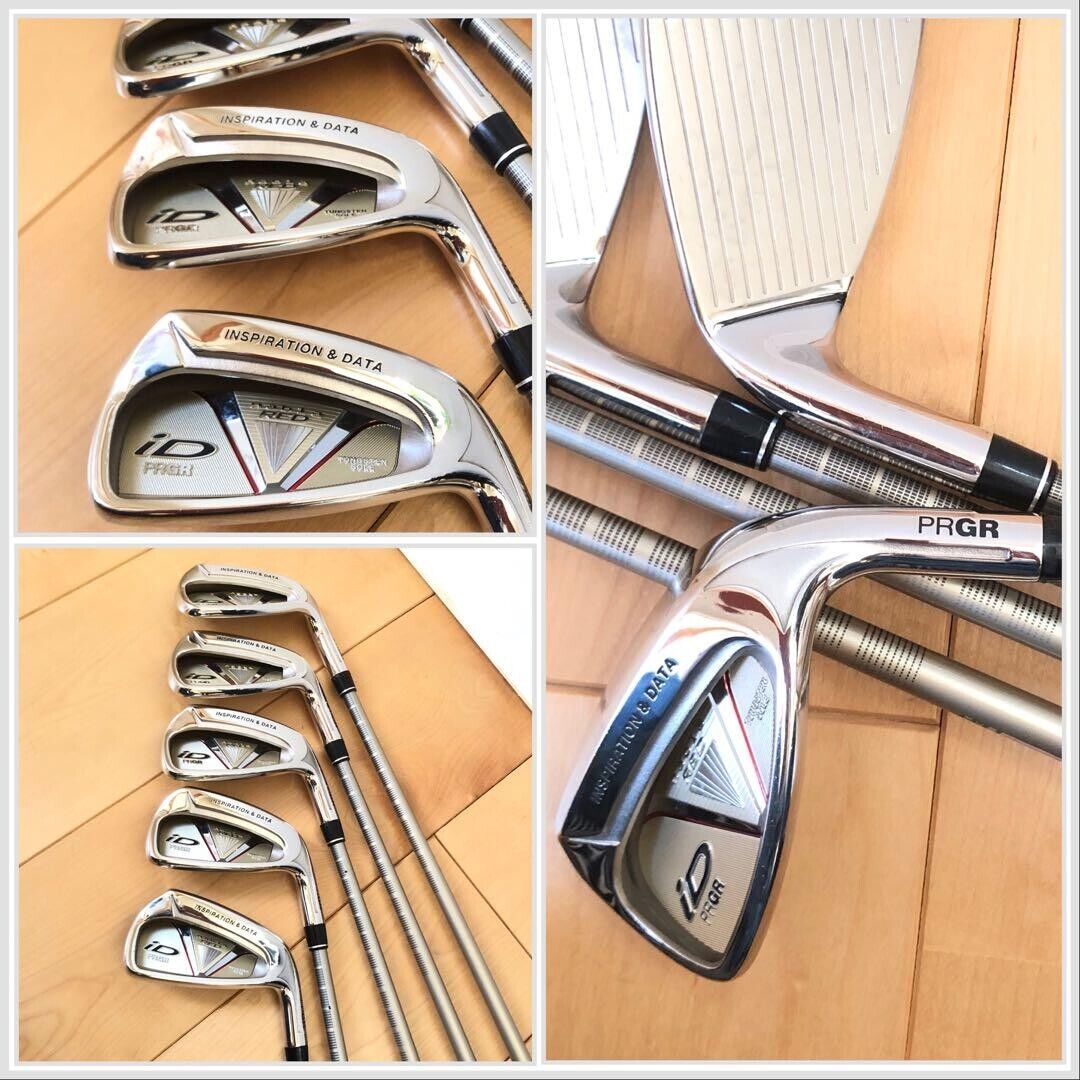 PRGR iD 5pcs 6-Pw Iron Set iD nabla RED M-35 Flex Regular2