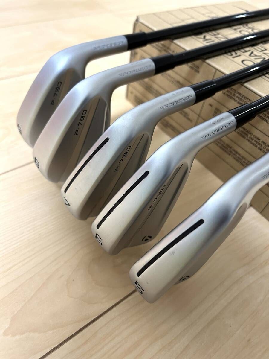 TaylorMade P790 2024 5pcs 5-9 Iron Set Diamana Thump 115 Flex X Extra Stiff