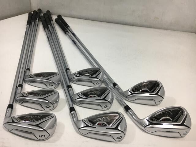 Titleist VG3 Type-D 2018 8pcs 5-9+PW+AW+SW Iron Set N.S.Pro ZELOS 8 Flex Stiff