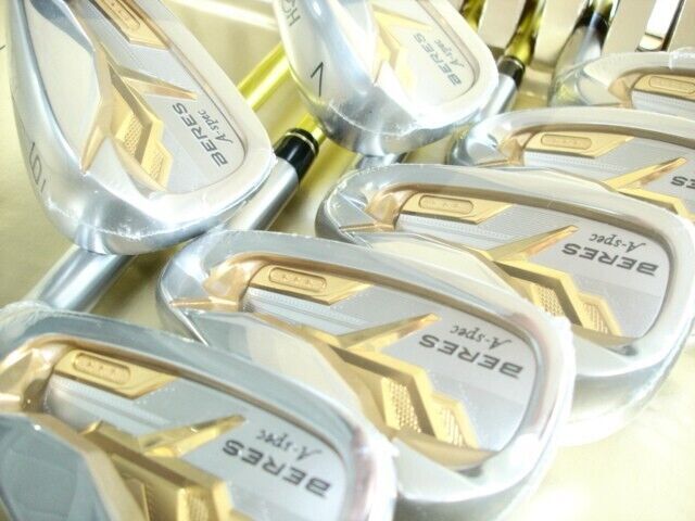 HONMA BERES A-spec 7pcs 6-11+SW Iron Set A-spec 48 3Star Flex Regular Graphite