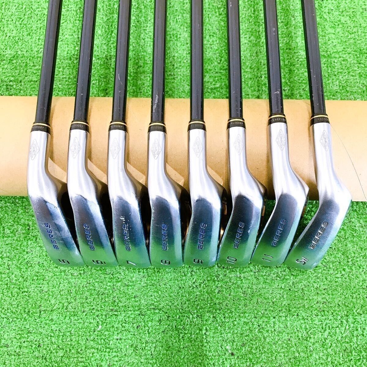 HONMA BERES MG701 8pcs 5-11+SW Iron Set ARMRQ B49 3Star Flex Regular Graphite