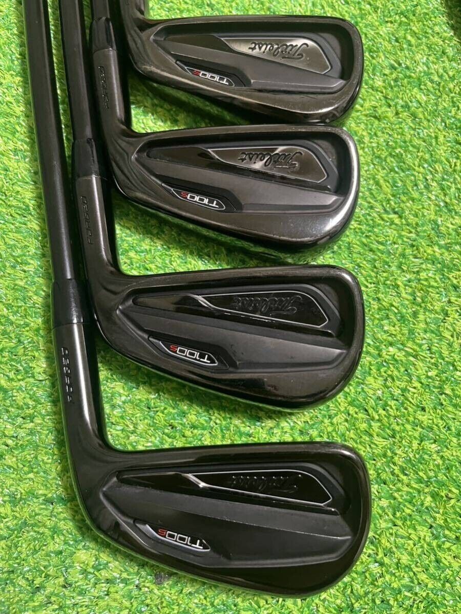 Titleist T100S BLACK 2020 8pcs 4-Pw+48 Iron Set PROJECT X LZ 6.0 Flex 6.0