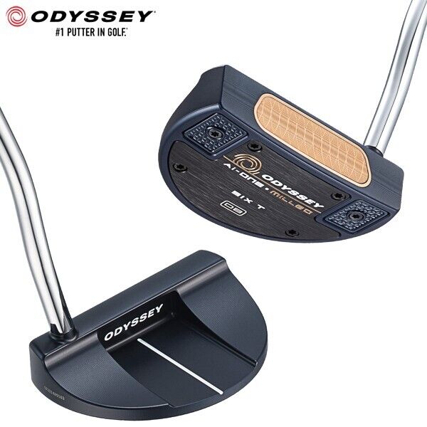 Odyssey Ai-ONE MILLED #6 T 34in Putter Right Handed with Head Cover